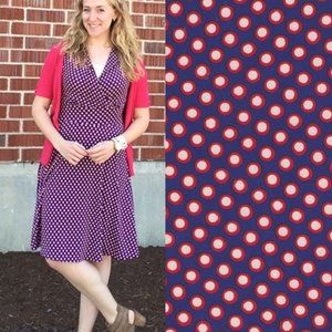 Karina Dresses Peggy S/M Almond Dots